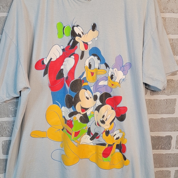 Disney Mickey Mose & Gang Pajama PJ Night Shirt Unisex OSFM - Picture 4 of 14